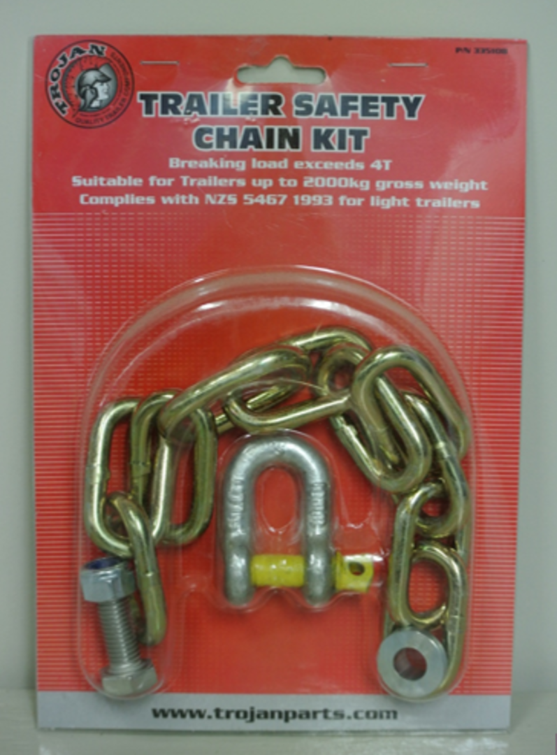 Rated Safety Chain Kit - Blister pack image 0